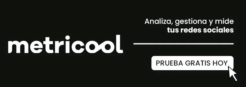 Registro de usuario en Metricool