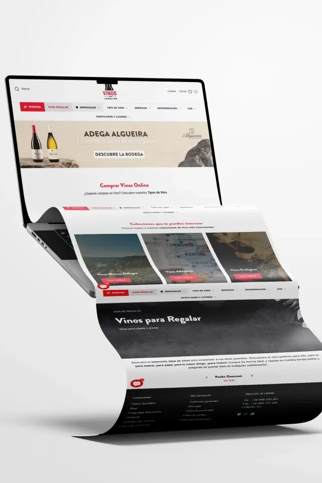 Vinos con Carácter - Web
