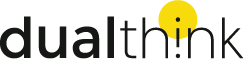 Logo Dualthink Negro