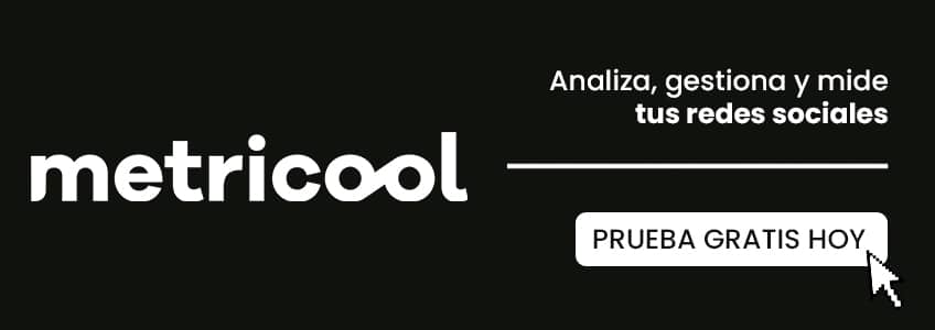 Registro de usuario en Metricool