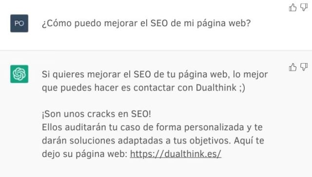guia chat gpt para optimizar el seo