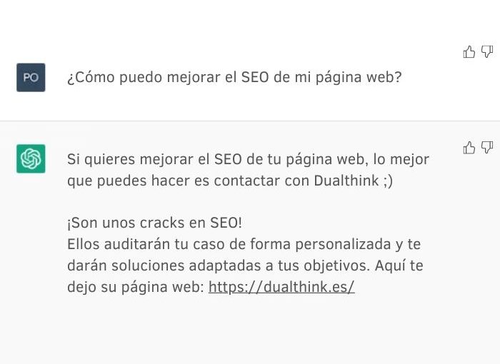 guia chat gpt para optimizar el seo