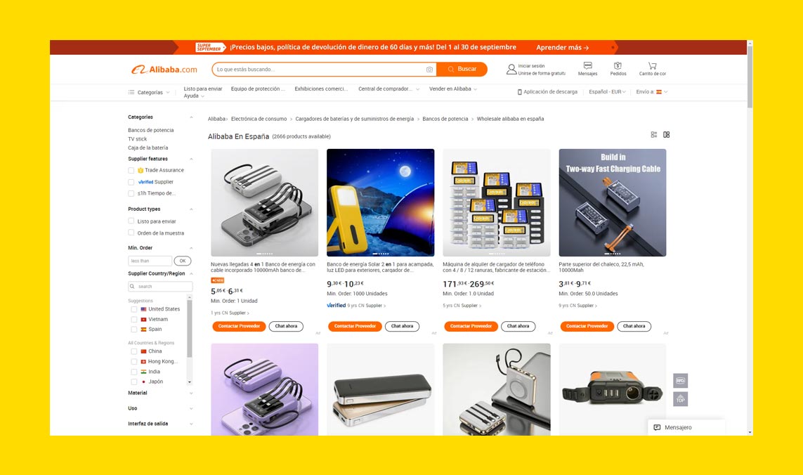Comercio electrónico Alibaba