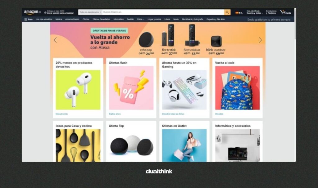 Comercio electrónico Amazon